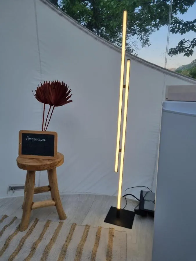 Camping Les Lodges Du Tarn Mostuéjouls Tente de luxe